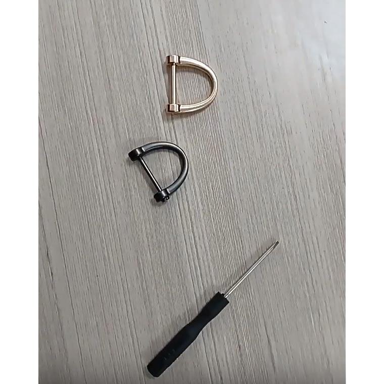 Dカン 23mm 同色2個セット 手芸用品 手作り ハンドメイド D環 Dリング