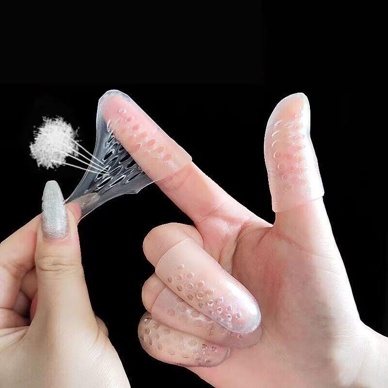 plusnao 指サポーター 10個セット 指サック 指キャップ 指カバー