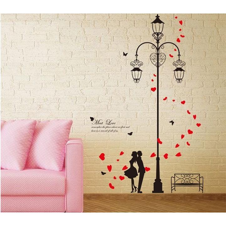 ウォールステッカー 壁紙シール 雑貨 恋人 カップル ハート 寝室 ベットルーム 模様替え パーティ イベント インテリア オシャレ 室内装飾 Zak プラスナオyahoo 店 通販 Yahoo ショッピング