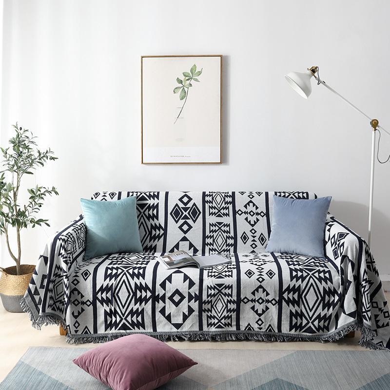 マルチカバー ソファカバー ブランケット 90 90cm ひざ掛け ベッドカバー スクエア 北欧風 リバーシブル 寝具 インテリア雑貨 おしゃれ 模様 Zak 422 1 プラスナオyahoo 店 通販 Yahoo ショッピング