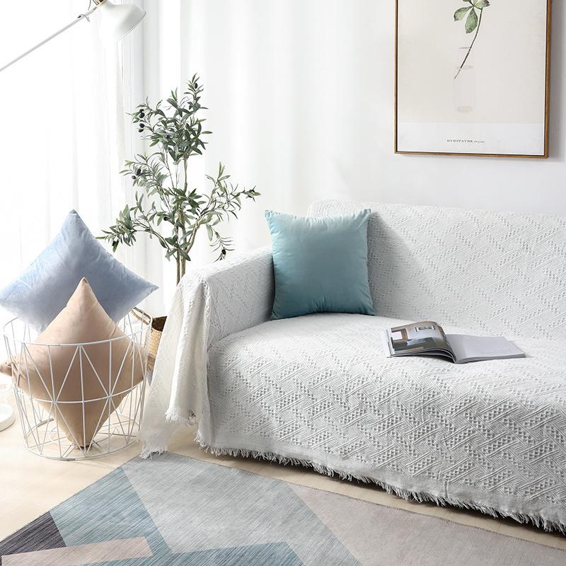 plusnao マルチカバー ソファカバー ブランケット 90 90cm ひざ掛け