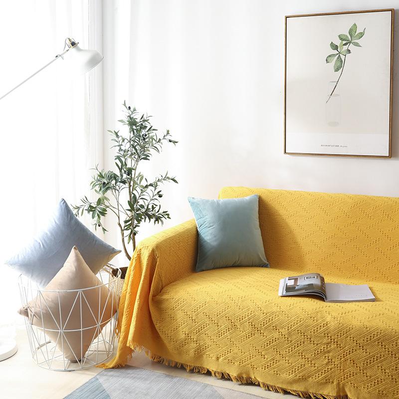 plusnao マルチカバー ソファカバー ブランケット 90 90cm