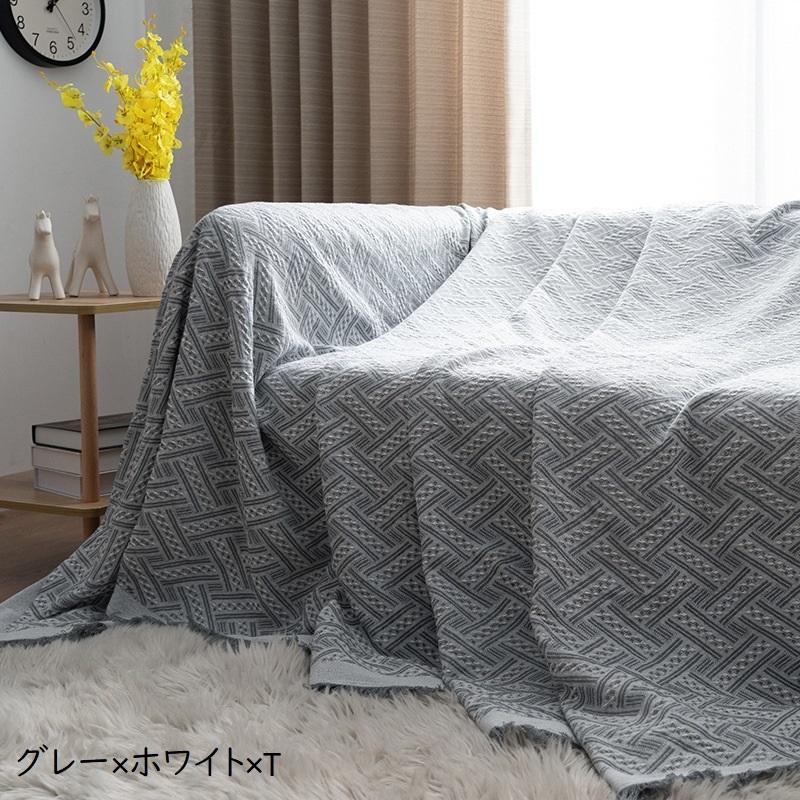 nasu ソファーカバー　大判ブランケット　ベッドカバー　マルチカバー plusnao マルチカバー ソファカバー ブランケット 90 90cm ひざ掛け