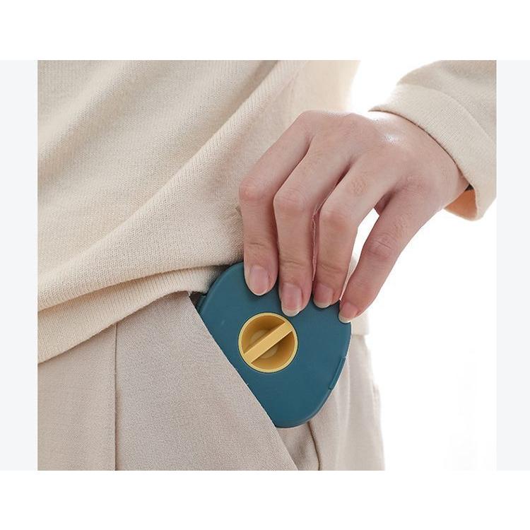 ケーブルホルダー コードリール式 充電ケーブル収納 イヤホンコード 巻き取り すっきり 便利 絡まない 携帯 持ち運び スマホスタンド イヤホン収納|plusnao|05