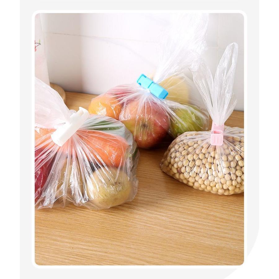 plusnao（プラスナオ） 袋止めクリップ 4個セット 食品クリップ
