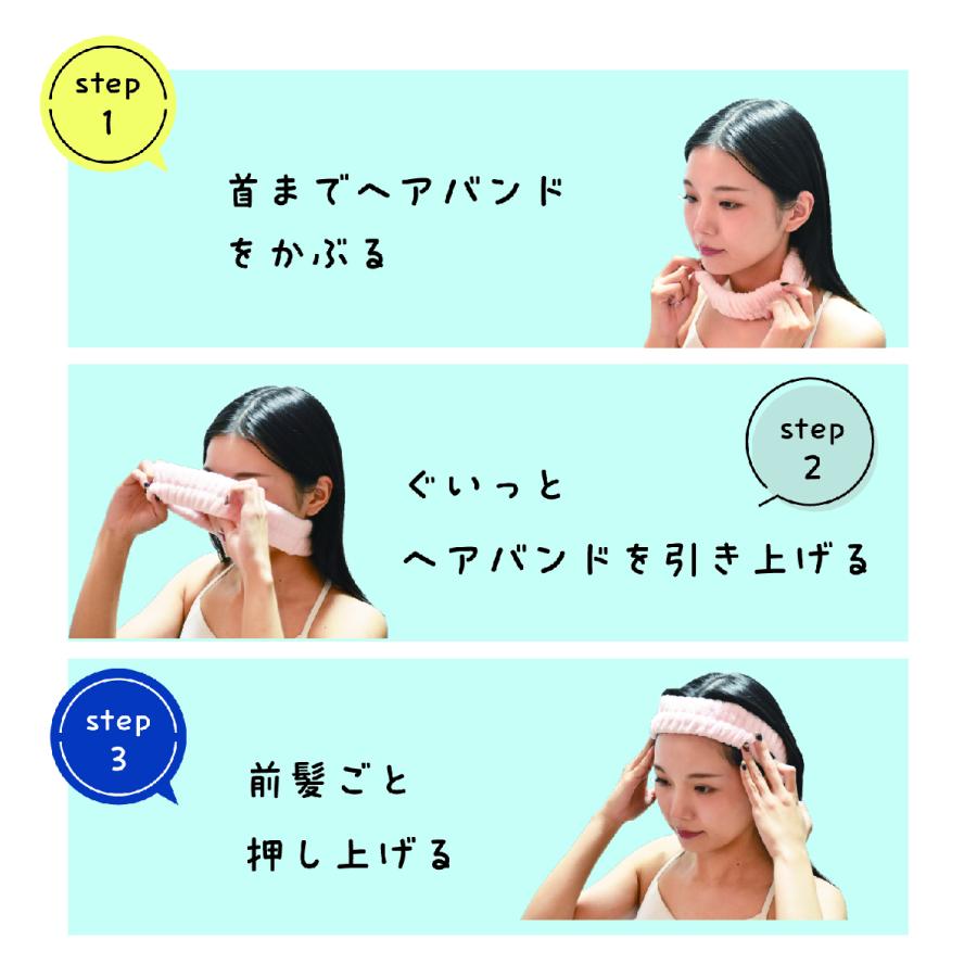 ヘアバンド リストバンド 2点セット 洗顔用 ヘッドバンド 吸水