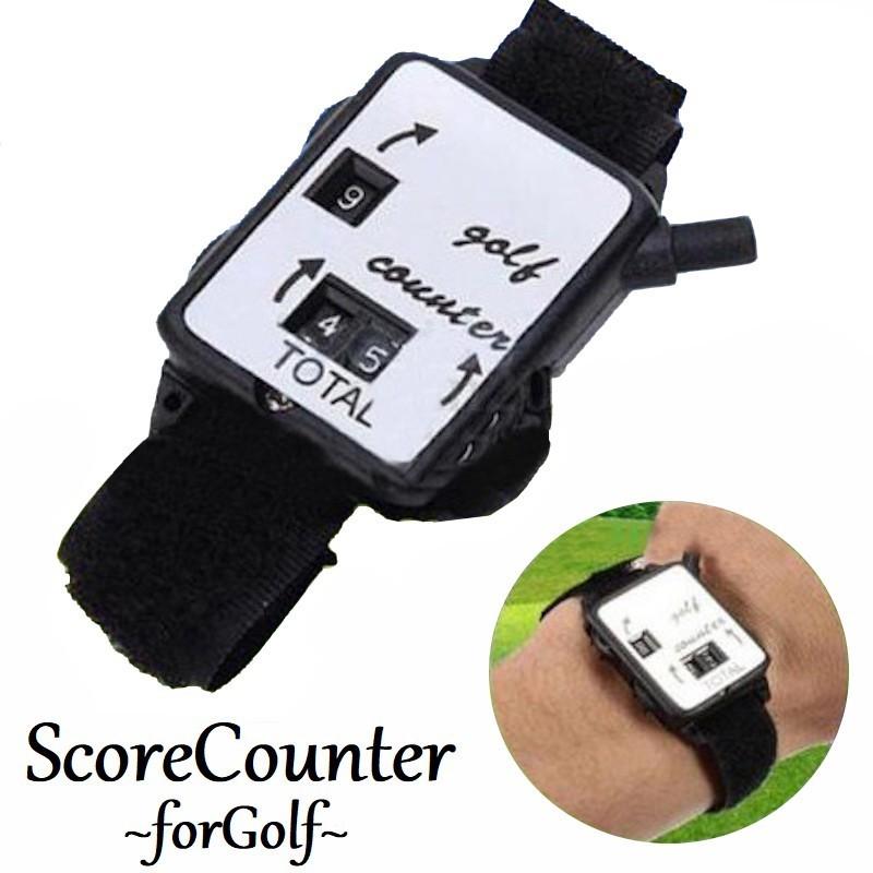 スコアカウンター ゴルフ用品 ウォッチスコアカウンター 面ファスナー ブラック ラウンド スポーツ アウトドア プレゼント ギフト 贈り物 小物 雑貨 プラスナオ Paypayモール店 通販 Paypayモール
