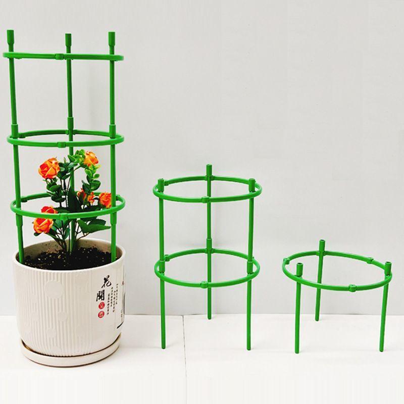 園芸用支柱 リング支柱 組み立て式 1段 植木鉢用 花 観葉植物