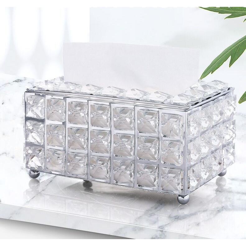 キラキラ　ティッシュボックス Amazon｜クリスタルティッシュケース ティッシュボックス 蓋付き