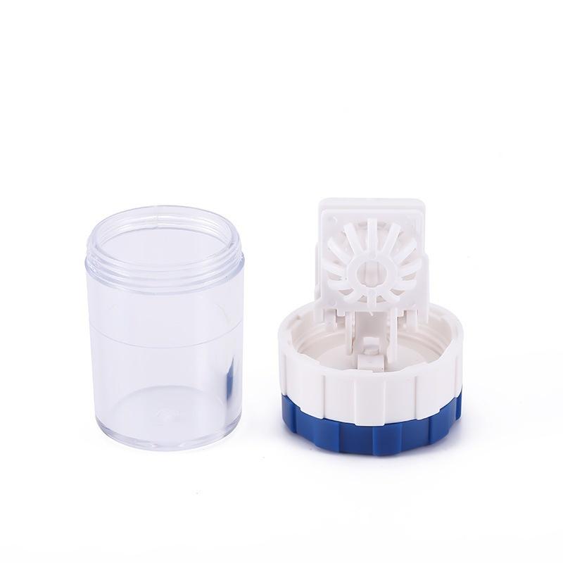 コンタクトケース コンタクト洗浄機 ミラー 洗浄器 コンパクト ホワイト ai-mshop_sislc001