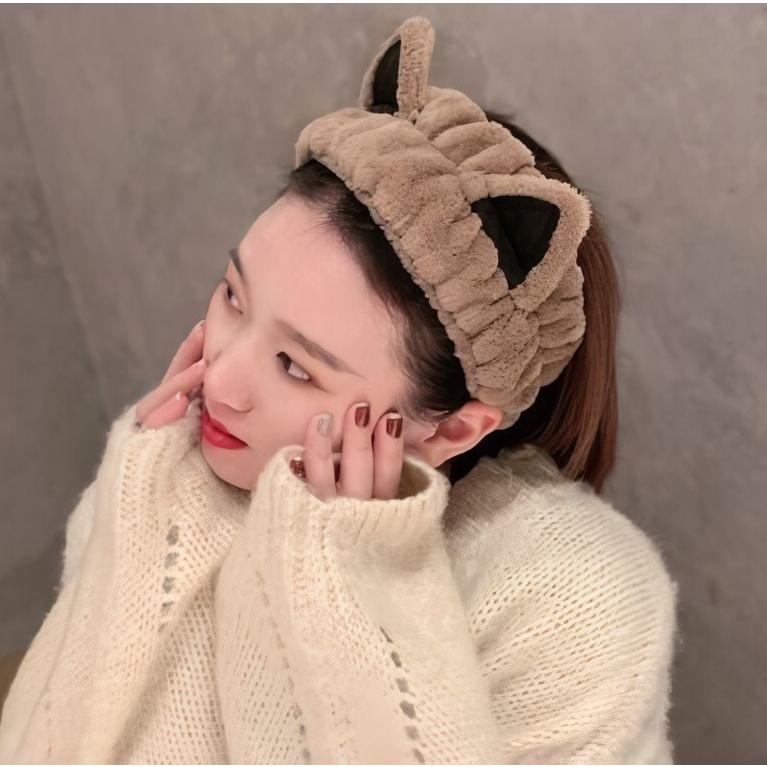 ヘアバンド ヘアターバン 洗面用 レディース バス用品 モコモコ 洗顔