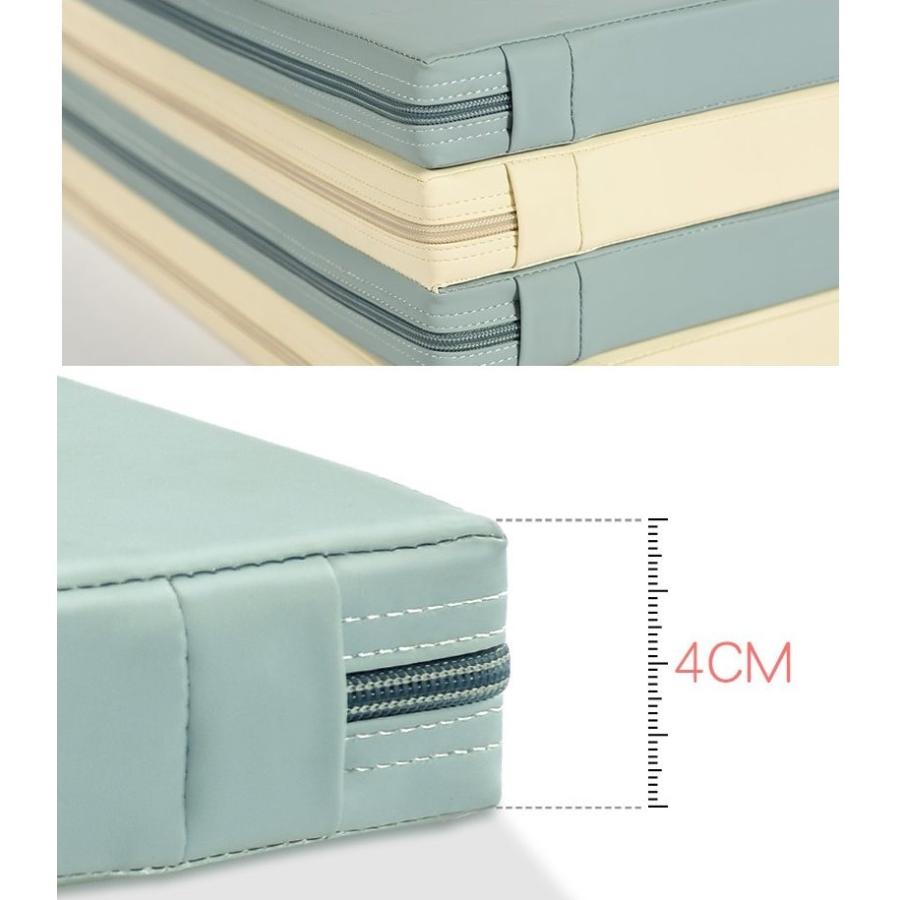 プレイマット クッションマット 折り畳み 厚め 4cm 厚手 120 180cm
