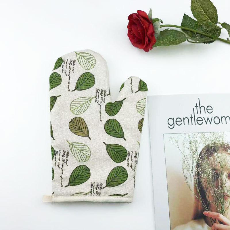 plusnao 鍋つかみ キッチンミトン 片手 単品 右手 左手 北欧風