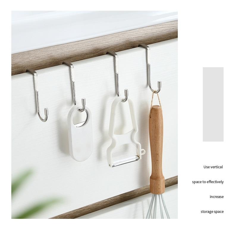 S字フック フック 収納用品 収納 キャビネット ドア 引き出し 浴室