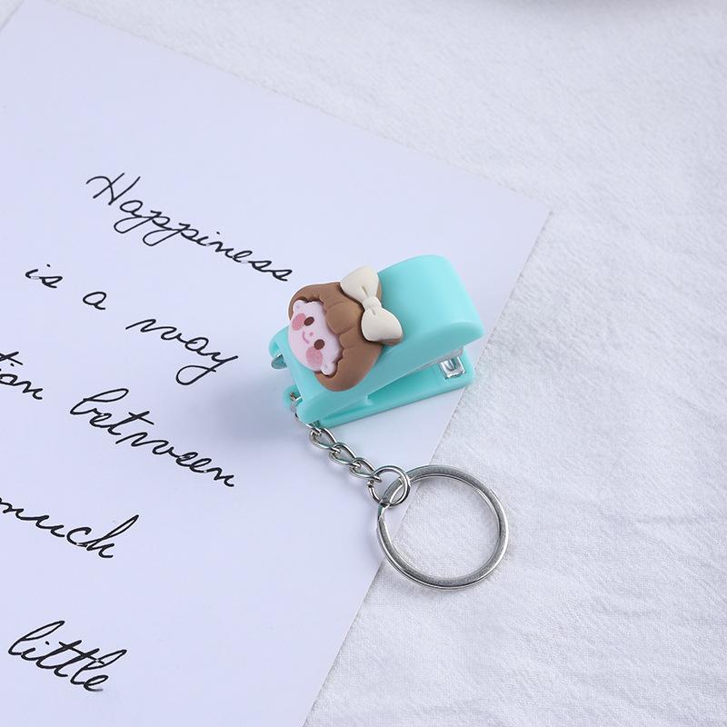 plusnao（プラスナオ） ホッチキス キーホルダー キーチェーン型