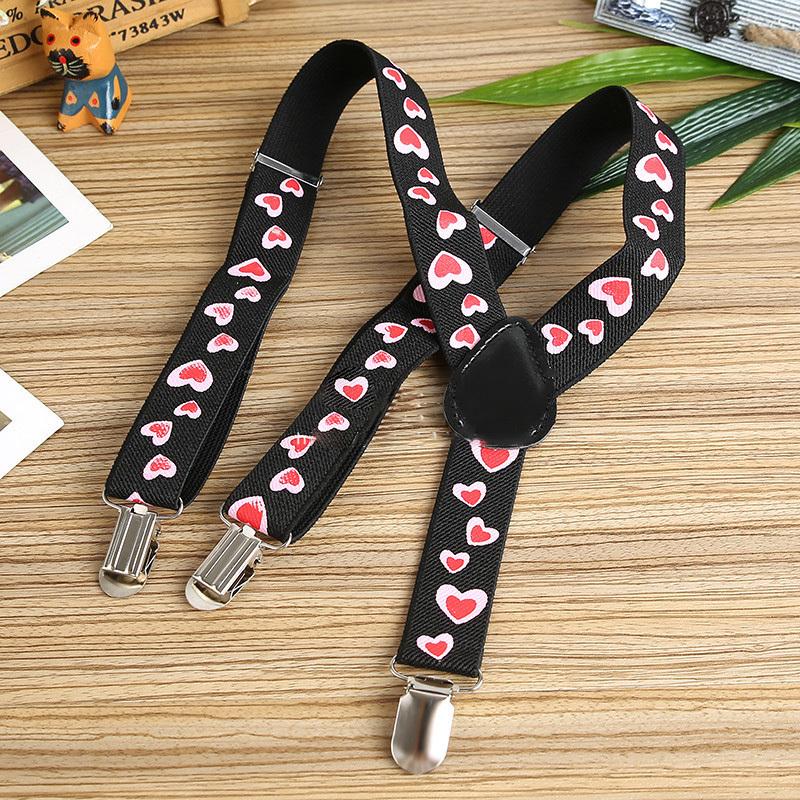 サスペンダー キッズ 子供用 ユニセックス 女の子 男の子 ハート柄 Y型 入学式 発表会 七五三 フォーマル かわいい おしゃれ お出かけ 幼稚園 プラスナオ Paypayモール店 通販 Paypayモール