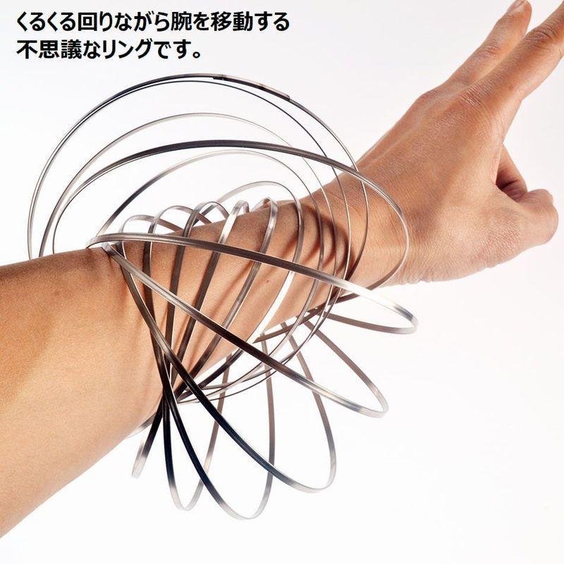 マジックリング 立体リング 立体 グリーン くるくる回る くるくる回る マジックリング 魔法のスプリング 3D 立体 - メルカリ