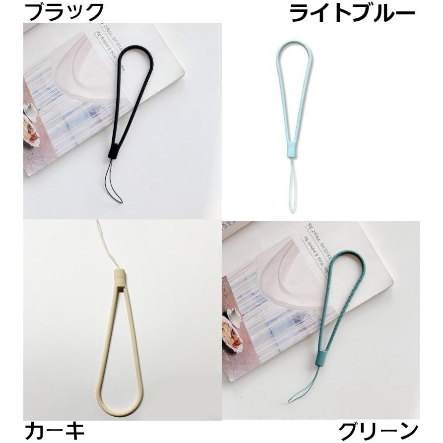 ハンドストラップ リストストラップ シリコン スマホ スマートフォン