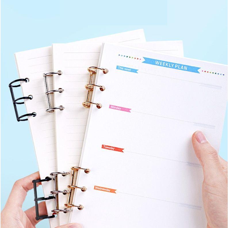 plusnao（プラスナオ） バインダーリング 2個セット ルーズリーフ