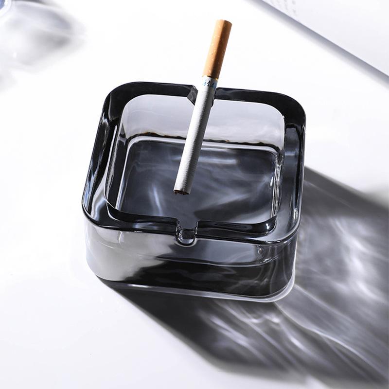 ☆値下☆7/1更新☆バラ売り可☆ガラス製四角い灰皿 Amazon.co.jp: 四角