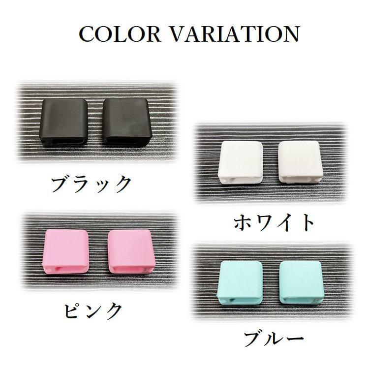 ケーブルホルダー 3個セット ケーブルクリップ 配線整理 まとめる ケーブル収納 挟む シリコン 四角形 スクエア型 コードホルダー コード ...