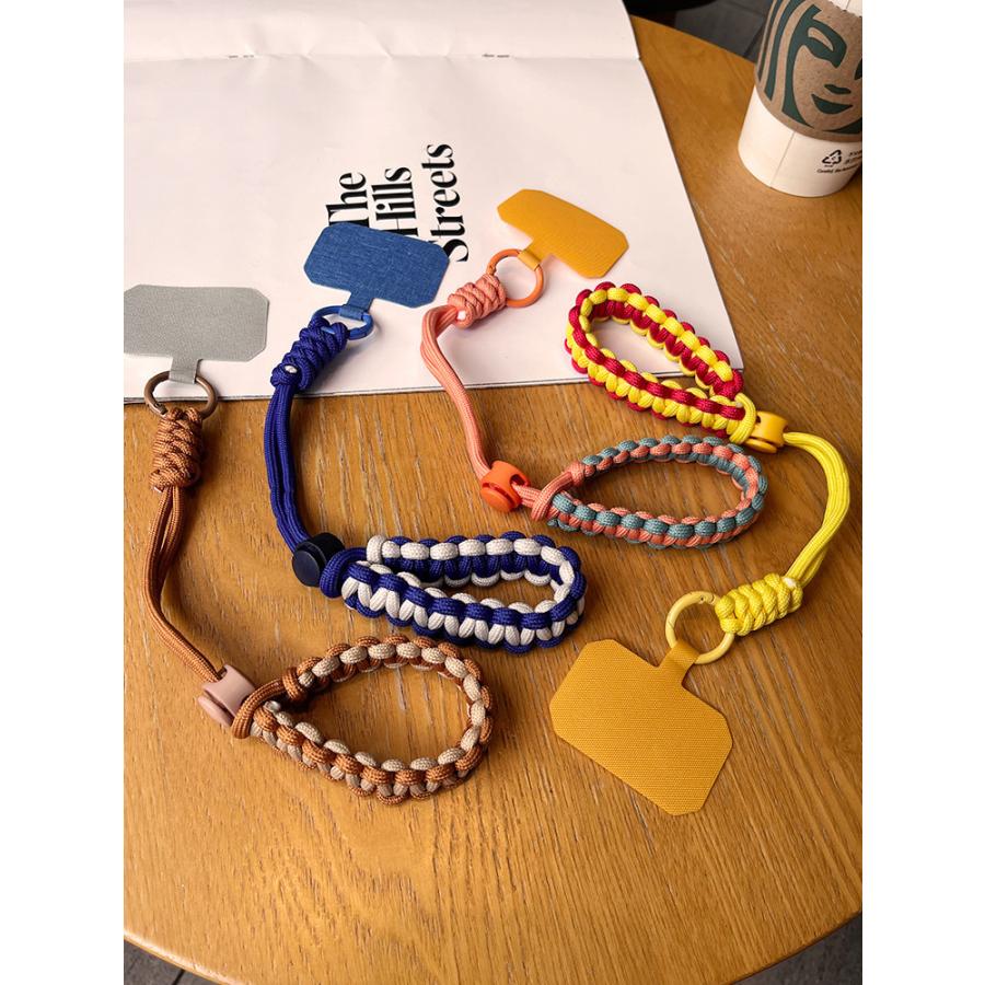 スマホストラップ プレート付き ハンドストラップ リストストラップ