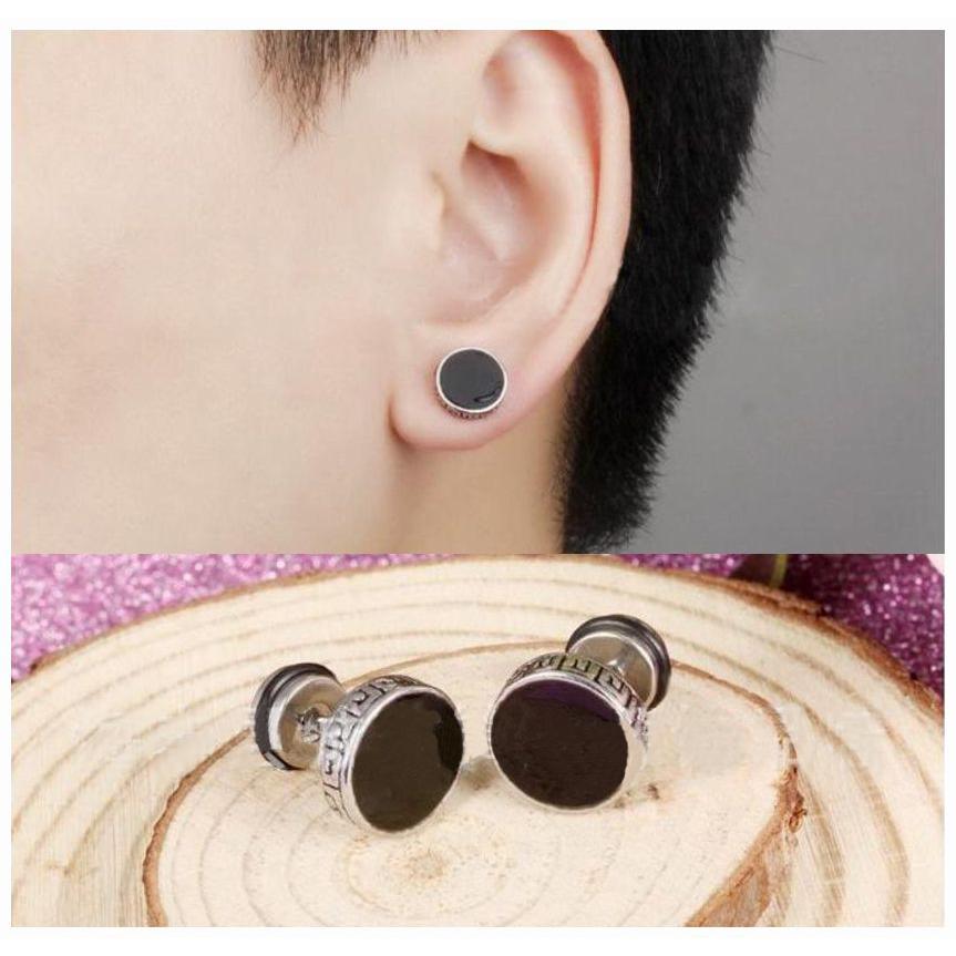 ピアス サークル スタッドピアス 単品 片耳 メンズ アクセサリー