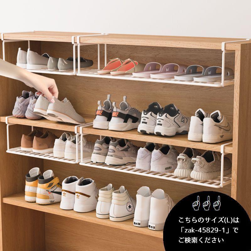 plusnao（プラスナオ） 吊り下げラック シューズラック 幅40cm マルチ