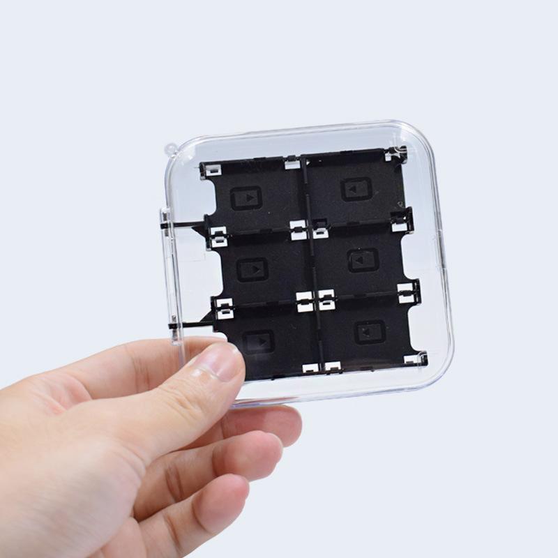 Nintendo Switch 本体 Micro SD＆専用ケース付き ゲームソフト収納ケース NintendoSwitch switch カード収納 クリア