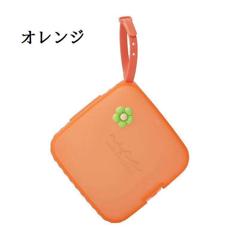 マスクケース マスク入れ マスク収納 ストラップ付き ハードケース 花