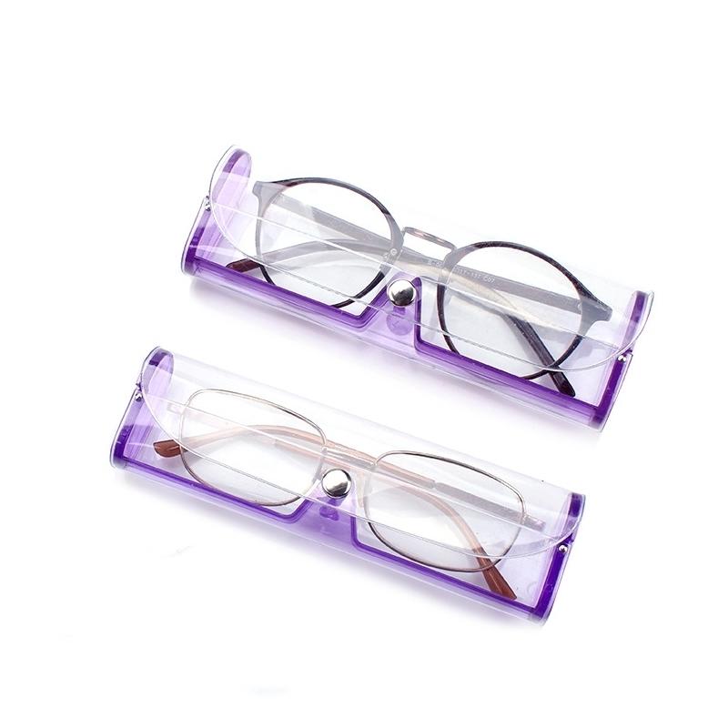 plusnao（プラスナオ） メガネケース 眼鏡ケース めがねケース クリア