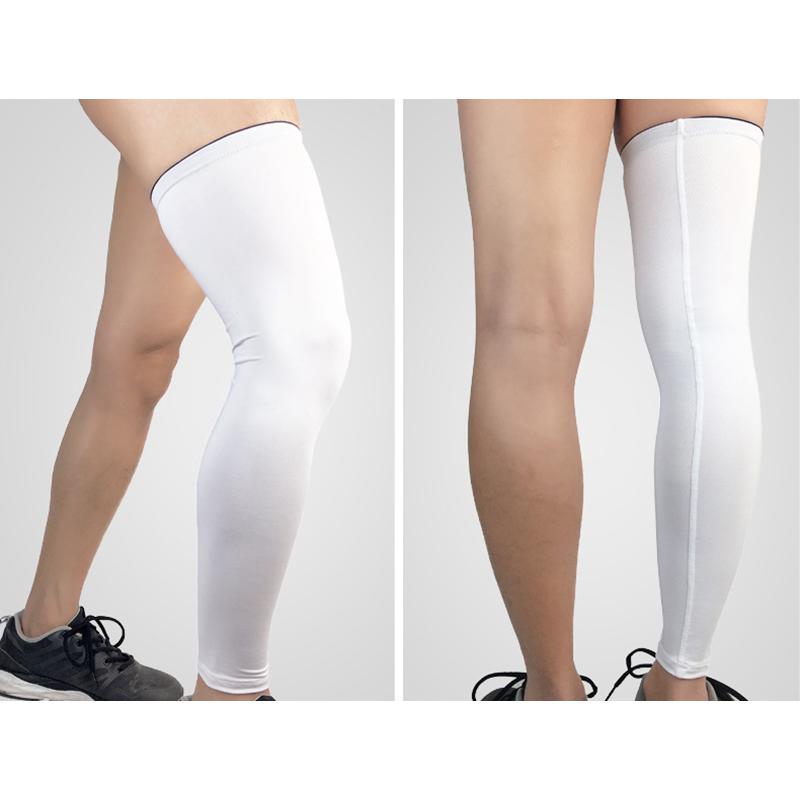 レッグカバー 膝用サポーター ロングサポーター ロング丈 片足用 男女
