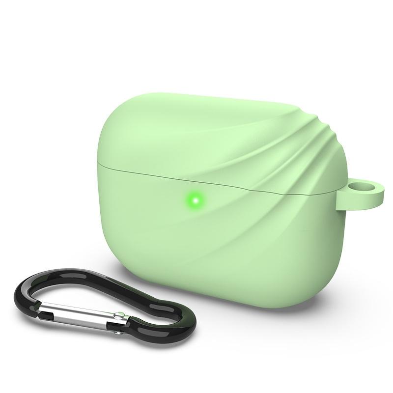 イヤホンケースカバー AirPods Pro エアーポッズ カラビナ付き 吊り