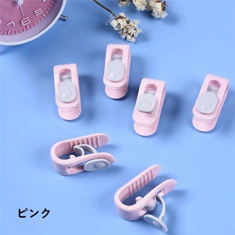 布団ズレ防止クリップ 6個セット 掛け布団 敷布団 カーテン留め 毛布