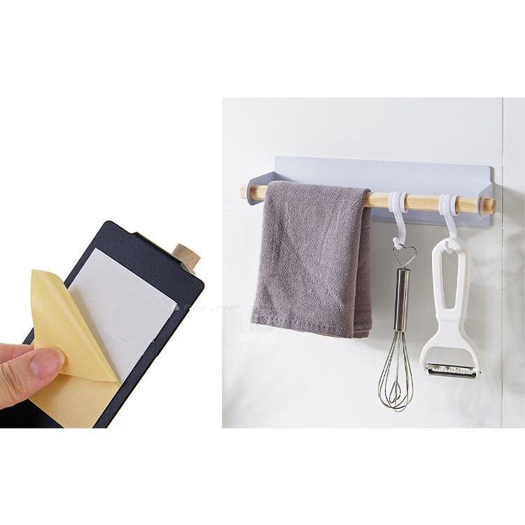 plusnao（プラスナオ） タオルハンガー ペーパータオルホルダー 粘着式