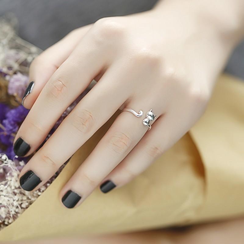 plusnao 指輪 リング レディース アクセサリー ネコ しっぽ アニマル