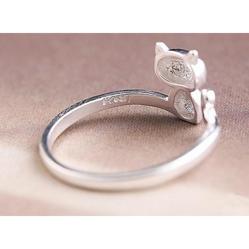 plusnao 指輪 リング レディース アクセサリー ネコ しっぽ アニマル