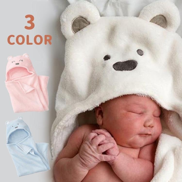 おくるみ ブランケット ベビー用 フード付き 耳付きフード 赤ちゃん 新生児 男の子 男児 女の子 女児 キッズ お昼寝 可愛い かわいい アニマルモ Zak プラスナオyahoo 店 通販 Yahoo ショッピング