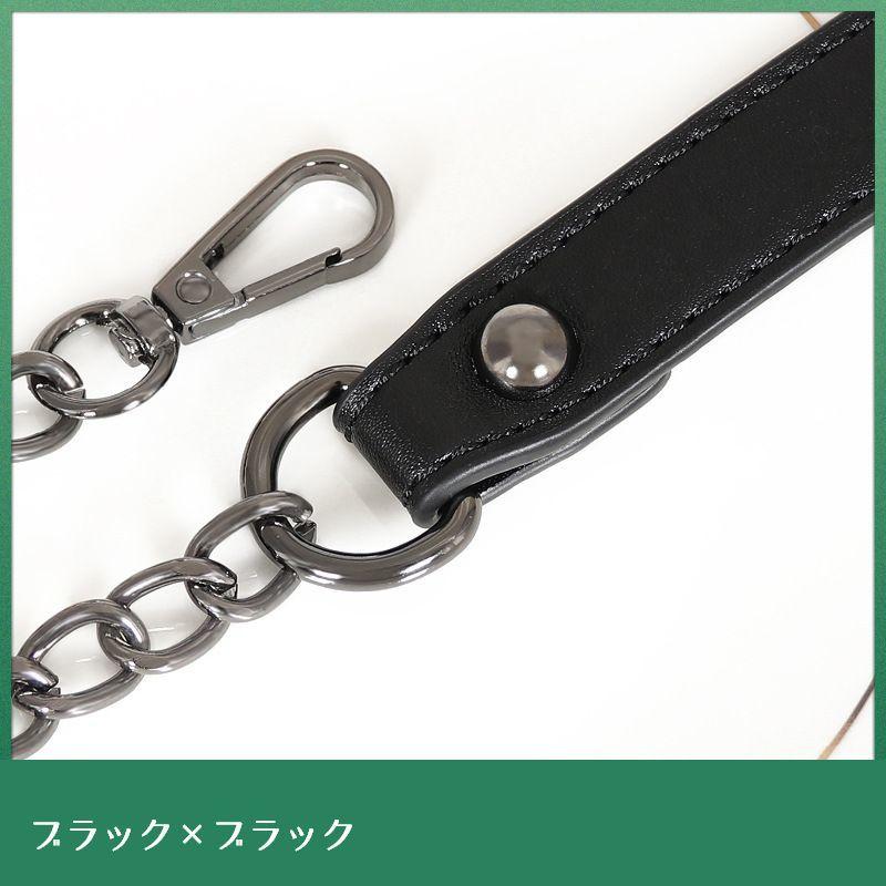 yuu　チェーンストラップ　ブラック Amazon.co.jp: [wizu] スマホショルダー チェーン チェーン