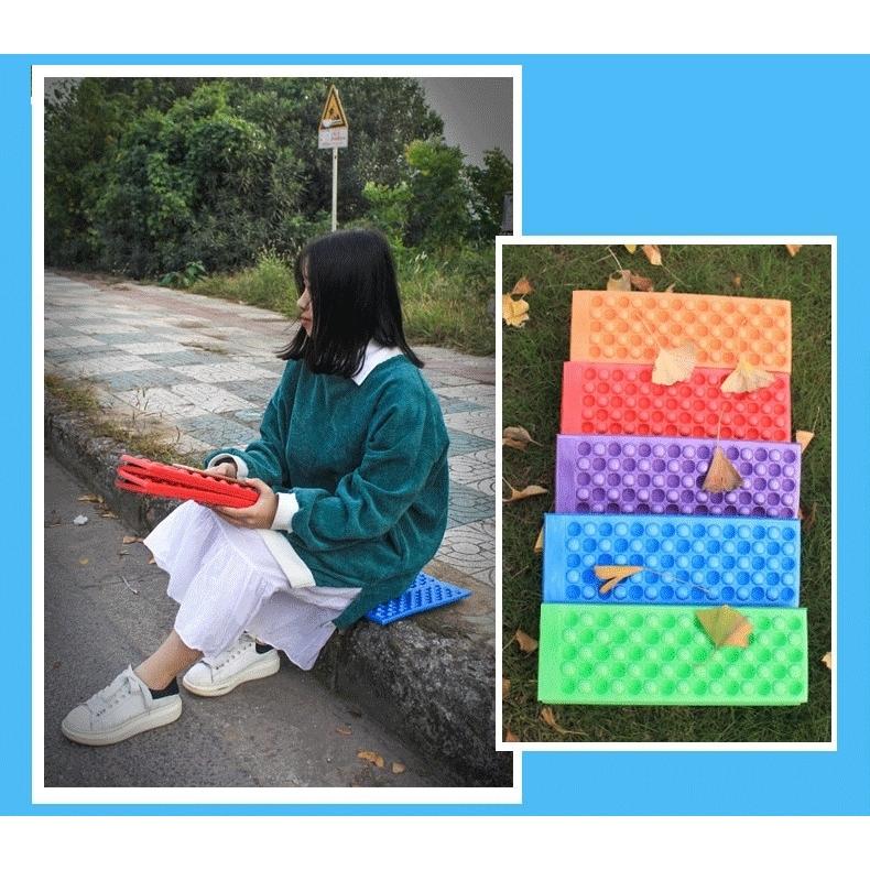 plusnao（プラスナオ） レジャーシート クッションマット 折りたたみ