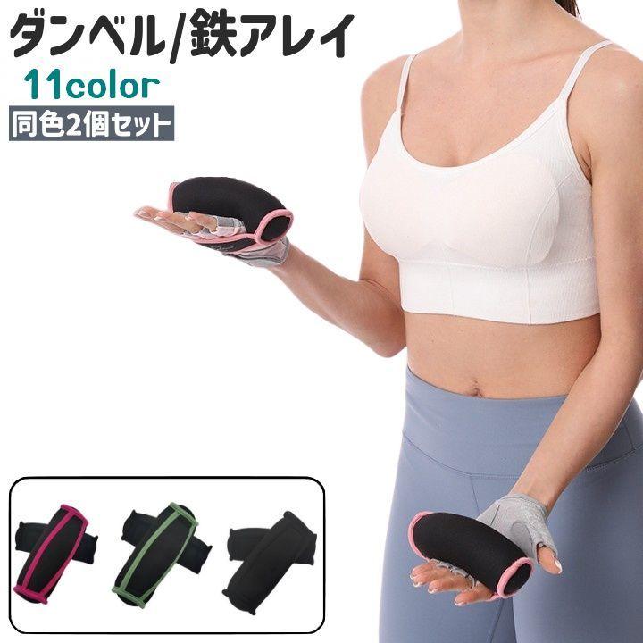 plusnao ダンベル 鉄アレイ 2個セット サンドダンベル 重り