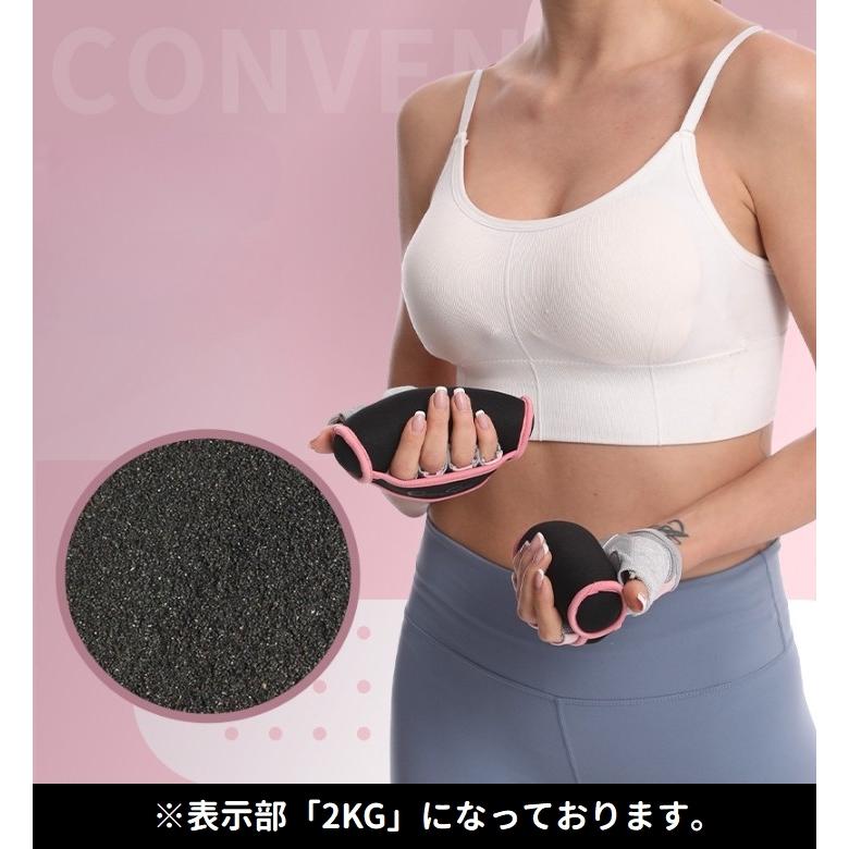 ダンベル 鉄アレイ 2個セット サンドダンベル 重り おもり 砂袋 1.8kg