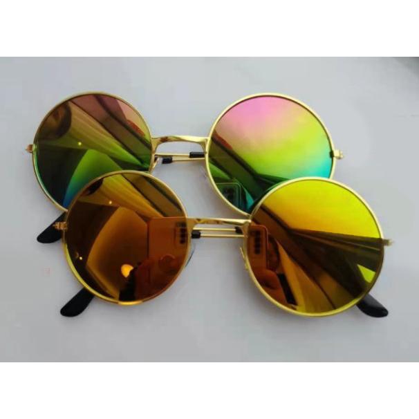 lNARI 丸型サングラス plusnao サングラス ラウンドサングラス ミラーサングラス 丸