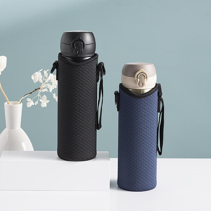 ボトルカバー 水筒カバー 肩掛け ショルダー ストラップ付き ひも