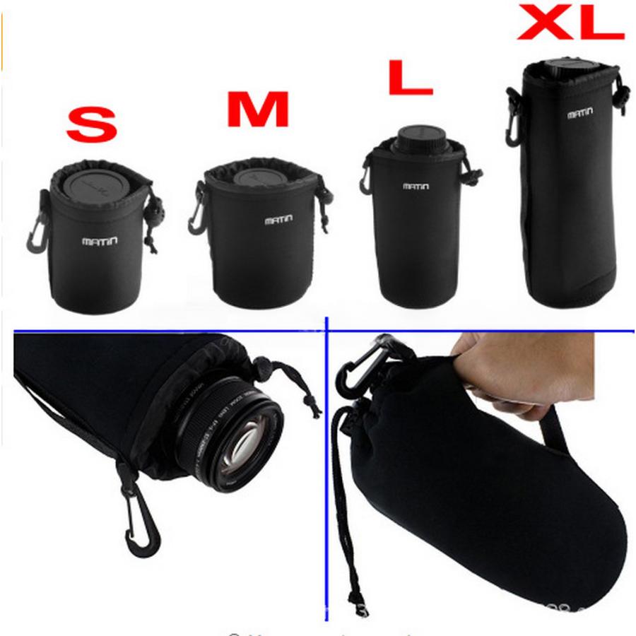 カメラレンズ収納ポーチ レンズポーチ レンズケース 保護カバー ソフト