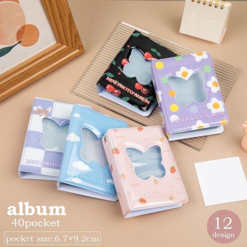 plusnao（プラスナオ） アルバム フォトホルダー ポケット式 40枚 ミニ