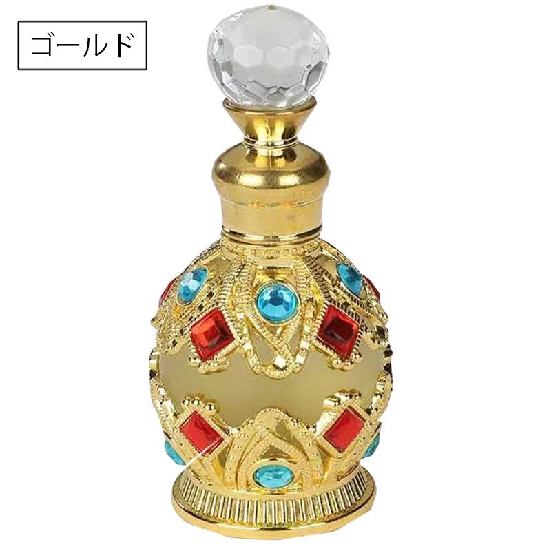 フレグランスボトル 香水瓶 詰替容器 詰め替えボトル 容量15ml ガラス