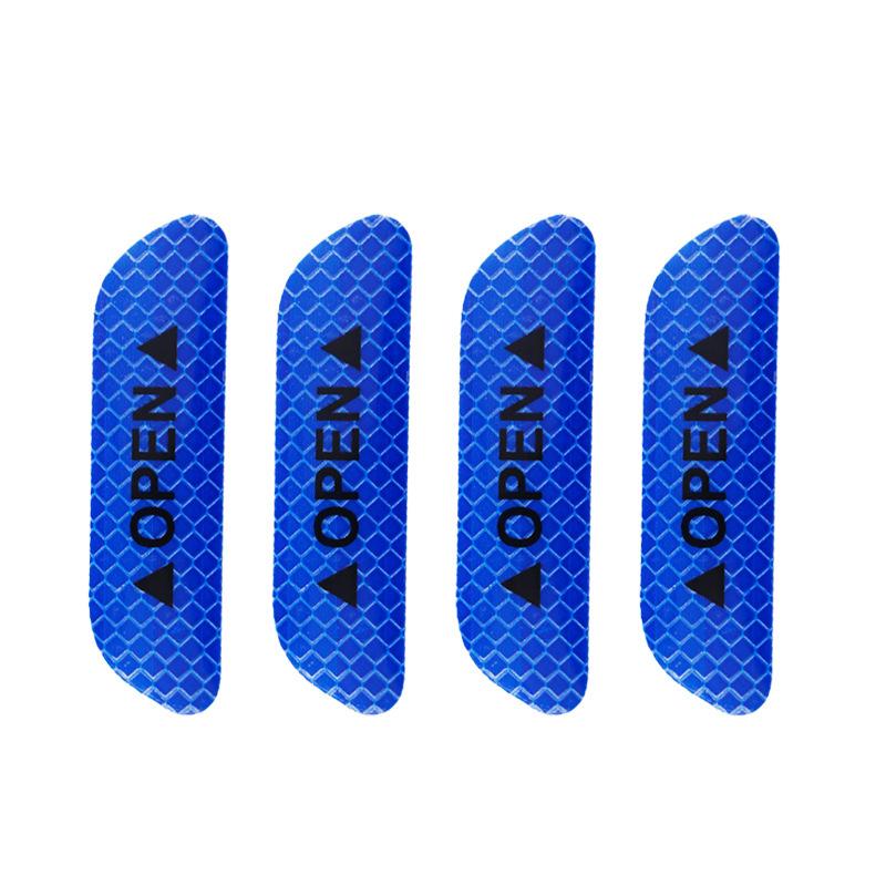 リフレクター ドア用反射ステッカー 同色4枚セット シール カー