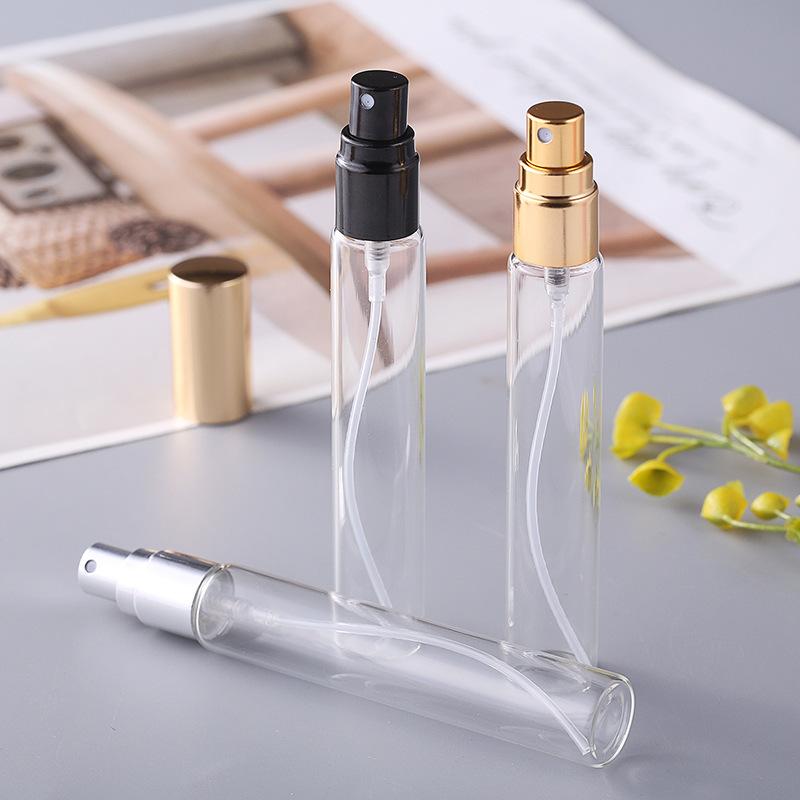 アトマイザー 詰め替え容器 スプレー ボトル 15ml クリア 香水 無地