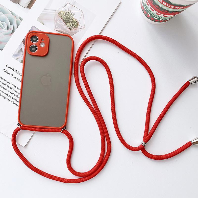 iPhoneケース カバー スマホケース ストラップ付き 首掛け 肩掛け 軽量